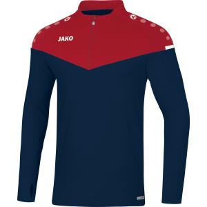 8620-e-91-sweatshirt-enfant-zippe-jako-champ-2-0-bleu-marine-rouge