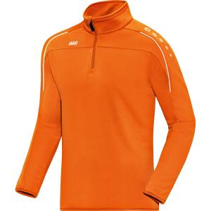 8650-u-19-sweatshirt-zippe-jako-classico-orange-fluo