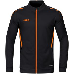 9321-e-807-veste-junior-jako-polyester-challenge-noir-orange-fluo