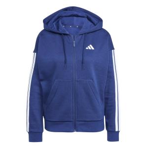 jy3083-sweatshirt-a-capuche-full-zip-femme-adidas-essentials-3-stripes-dkblue-white