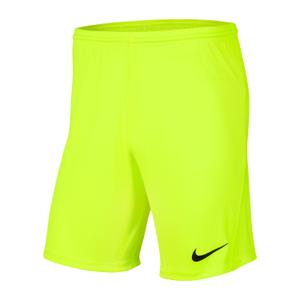 short-junior-nike-dri-fit-park-iii-volt-noir
