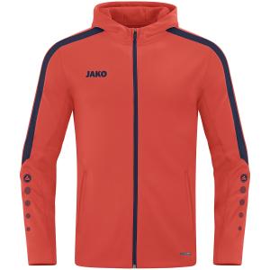 6823-e-375-veste-de-survetement-a-capuche-enfant-jako-power-rouge-fluo-bleu-marine