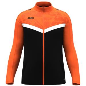 9324-e-807-veste-de-survetement-polyester-enfant-jako-iconic-noir-orange-fluo