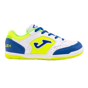 tpjw2402in-chaussures-de-football-enfant-joma-top-flex-indoor-blanco-royal