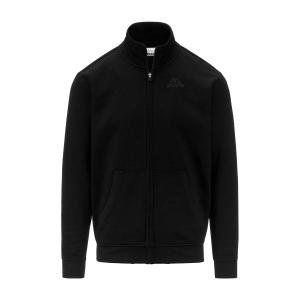 303mkj0-a04-polaire-zippee-kappa-zentil-black-black-greyish