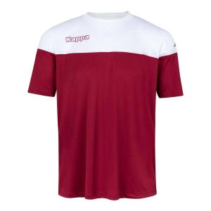 maillot-kappa-mareto-rouge-intense-blanc