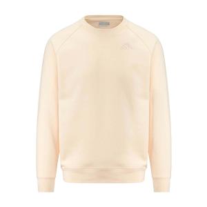 304myl0-a0g-sweatshirt-kappa-caimali-swt-white-milk-beige