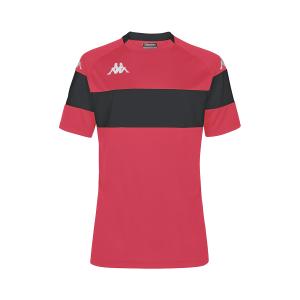 33133ww-a0d-maillot-enfant-kappa-dareto-red-black