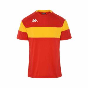 33133ww-a10-maillot-enfant-kappa-dareto-red-yellow-chrome