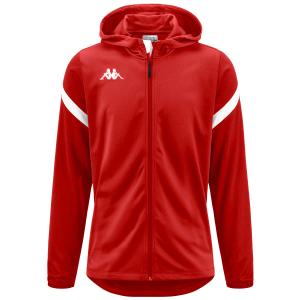 331p2jw-a03-sweatshirt-a-capuche-zippe-kappa-dolve-red-white