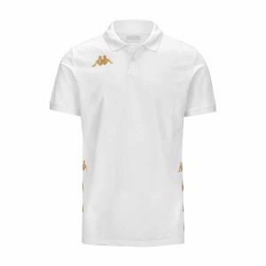 351g56w-001-polo-enfant-kappa-gastio-white