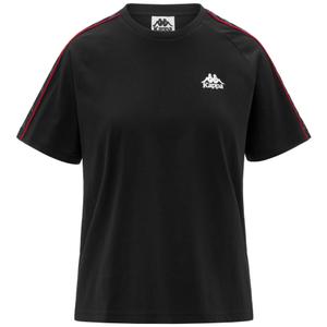 371u6ww-r09-t-shirt-femme-kappa-222-banda-adi-black-red-racing-white