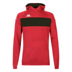 381265w-a0d-sweatshirt-a-capuche-enfant-kappa-daccio-red-black