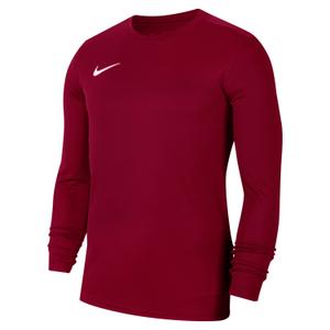 bv6706-677-maillot-ml-nike-dri-fit-park-vii-rouge-intense-blanc