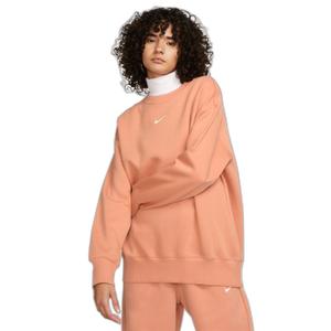 dq5733-225-sweatshirt-col-rond-oversize-femme-nike-phoenix-fleece-amber-brown-blanc-casse