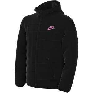 fd2845-013-doudoune-loose-a-capuche-enfant-nike-black-black-magic-flamingo