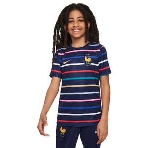 fj3092-499-maillot-prematch-enfant-france-dri-fit-academy-pro-2024-25-bleu-nuit-jaune-dore