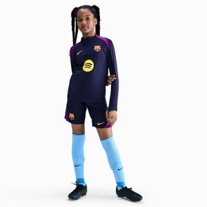 hj7877-594-short-enfant-fc-barcelone-strike-2025-26-imperial-purple-midwest-gold