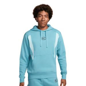 hm0175-464-sweatshirt-a-capuche-nike-air-po-fleece-denim-turq-glacier-blue-black
