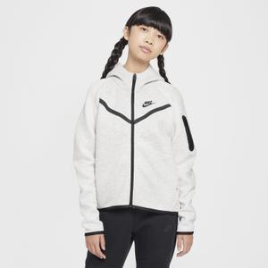 hv8695-013-sweatshirt-a-capuche-zippe-fille-nike-tech-fleece-light-grey-htr-black-black