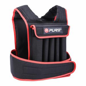 p2i202330-gilet-leste-pure2improve-20kg-noir-rouge-tu