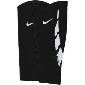 se0174-011-manchon-jambe-football-nike-confortables-noir-blanc-blanc