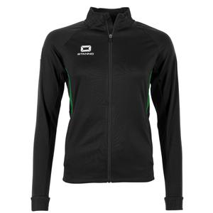 408613-8100-veste-full-zip-femme-stanno-stadio-black-green
