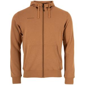 465005-8021-sweatshirt-a-capuche-zippe-enfant-stanno-base-brown