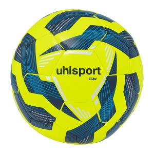 100177504-ballon-uhlsport-team-jaune-fluo-bleu-marine-blanc-taille-4