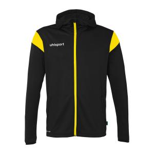 100225709-veste-de-survetement-a-capuche-uhlsport-squad-27-noir-jaune-citron