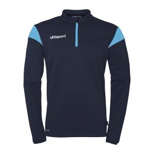 100225840-haut-d-entrainement-1-4-zip-uhlsport-squad-27-bleu-marine-ciel